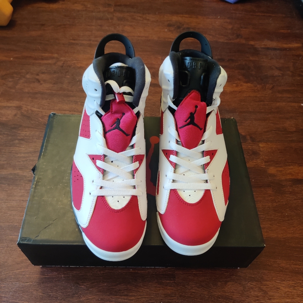UA Jordan 6 Carmine size 12